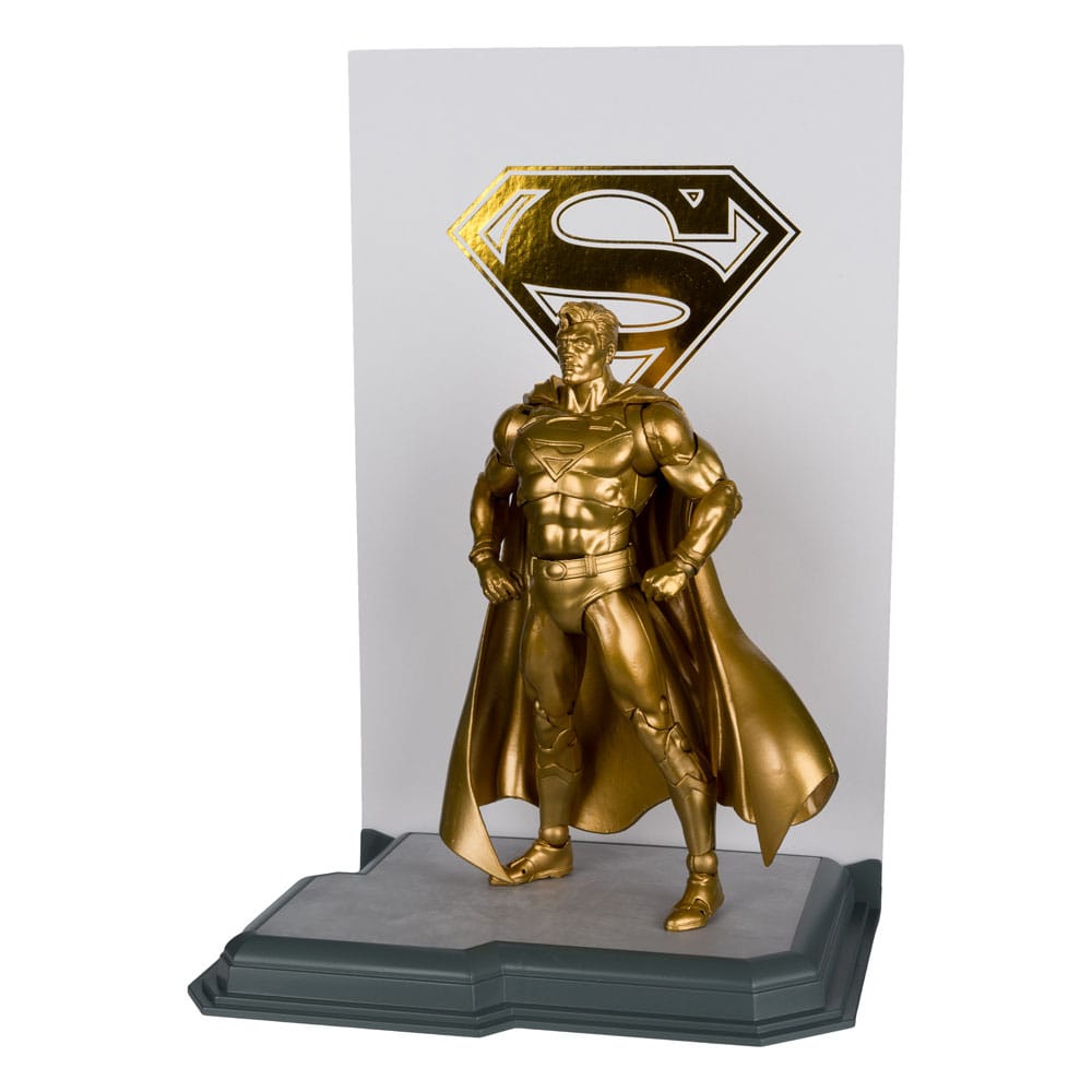 DC Multiverse Action FigureSuperman (Centennial Park Tribute Statue) Gold Label 18 cm 0787926172898