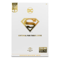 DC Multiverse Action FigureSuperman (Centennial Park Tribute Statue) Gold Label 18 cm 0787926172898