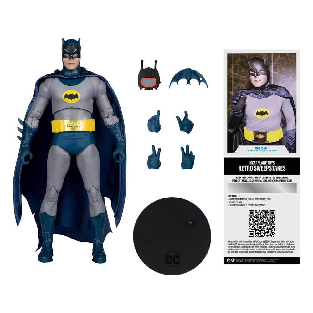 DC Multiverse Action Figure Batman (Batman: Classic TV Series) 18 cm 0787926172911