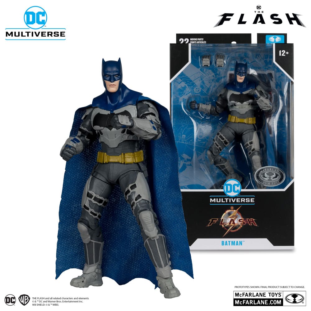 The Flash DC Multiverse Action Figure Batman (Platinum Edition) 18 cm 0787926172928