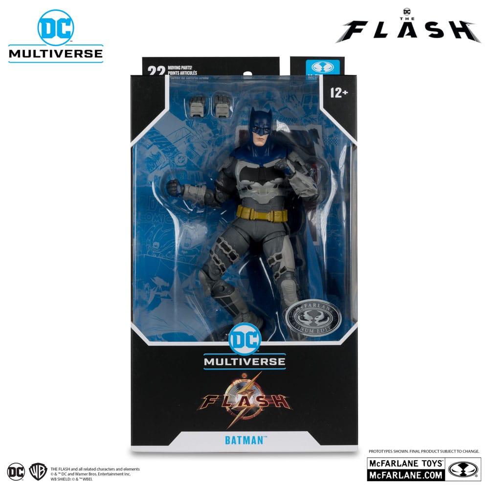 The Flash DC Multiverse Action Figure Batman (Platinum Edition) 18 cm 0787926172928