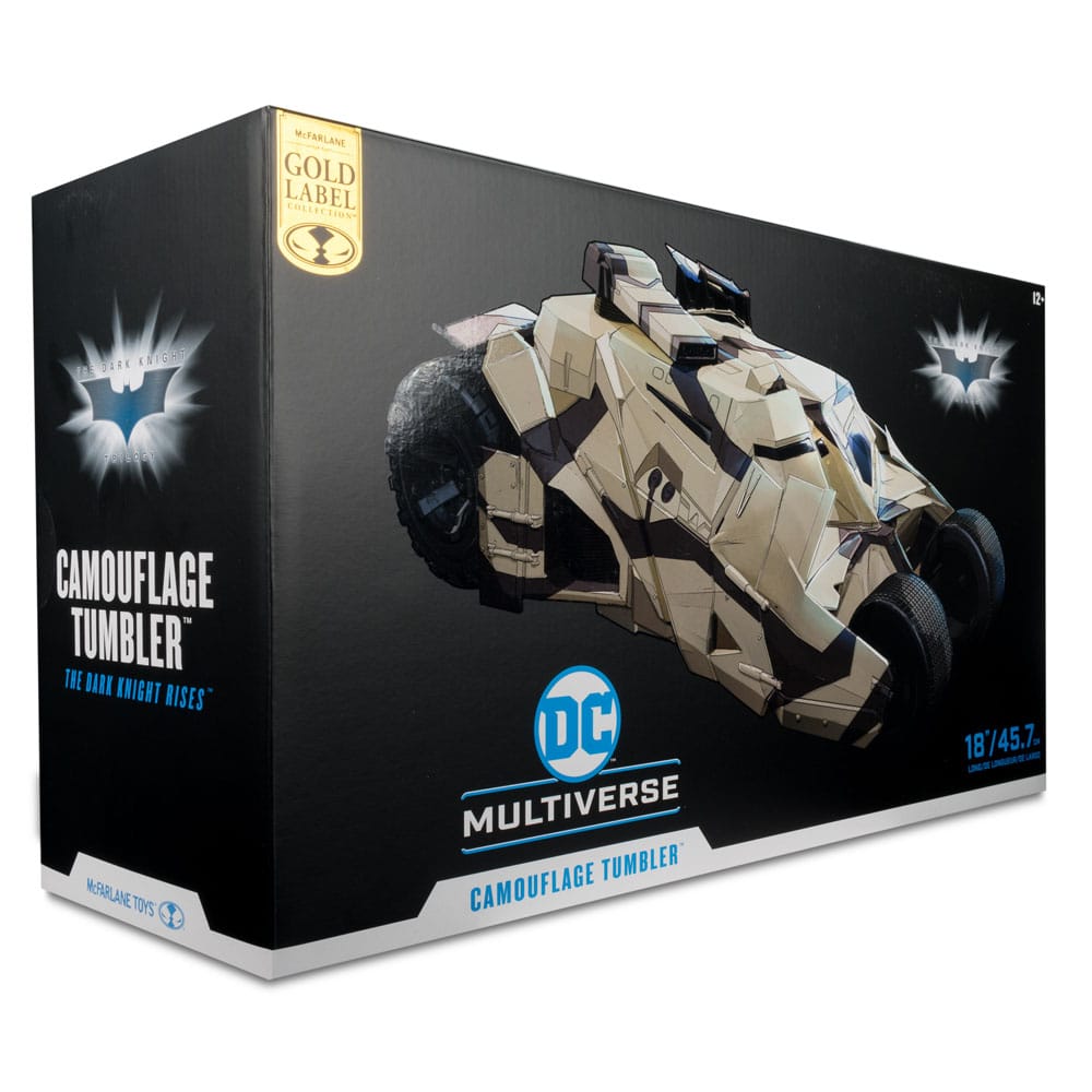 DC Multiverse Vehicle Tumbler Camouflage (The Dark Knight Rises) (Gold Label) 45 cm 0787926172966