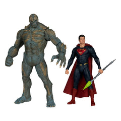 Batman v Superman: Dawn of Justice DC Multiverse Mega Action Figure 2-Pack Doomsday & Superman 0787926173284