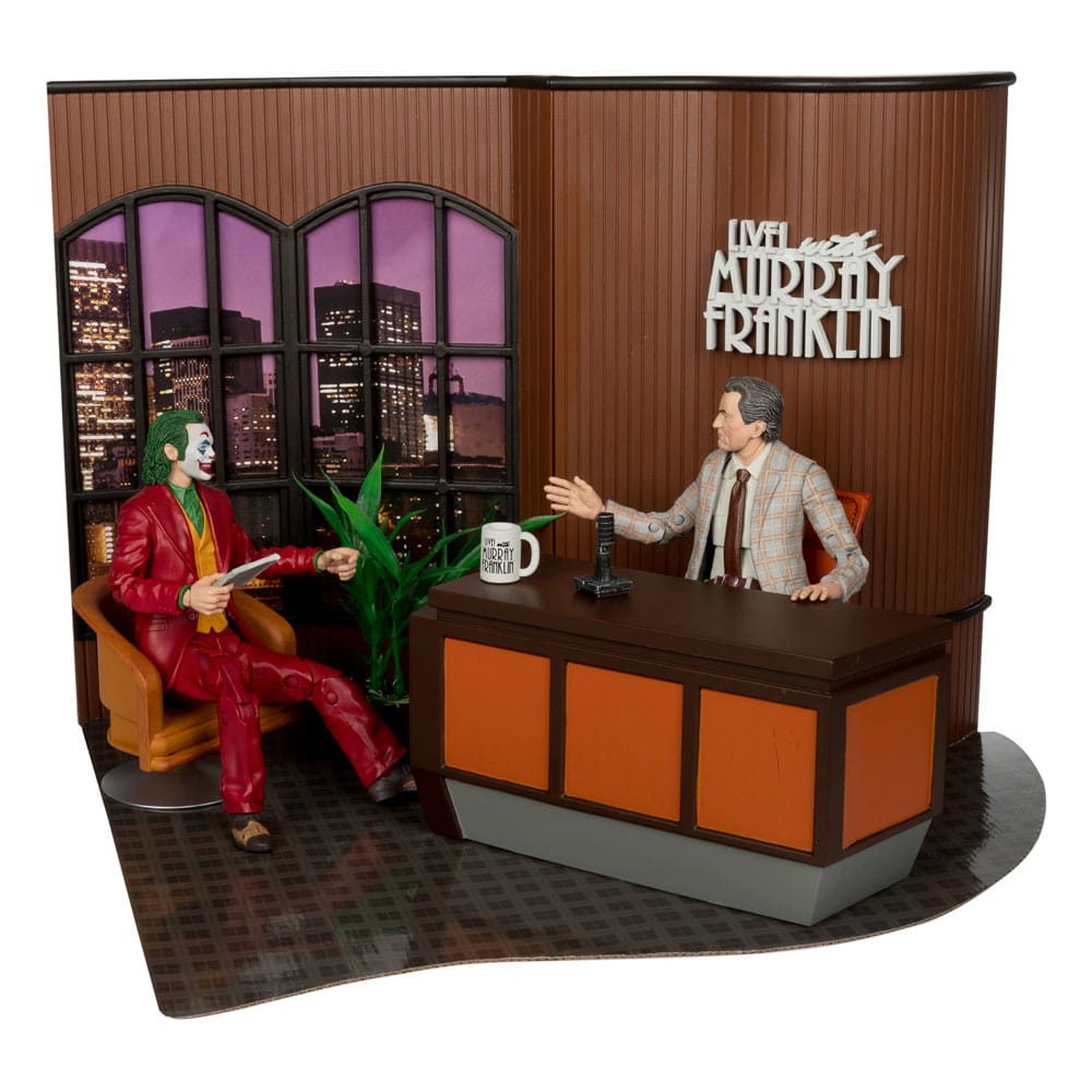 Joker DC Multiverse (Joker Movie) Deluxe Colllector Action Figure The Joker (Live with Murray Franklin) Limited Edition 18 cm 0787926173338