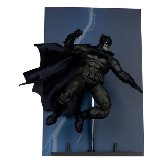 DC Multiverse McFarlane Cover Recreations Action Figure Batman (Batman: The Dark Knight Returns #1) (Gold Label) 18 cm 0787926173437