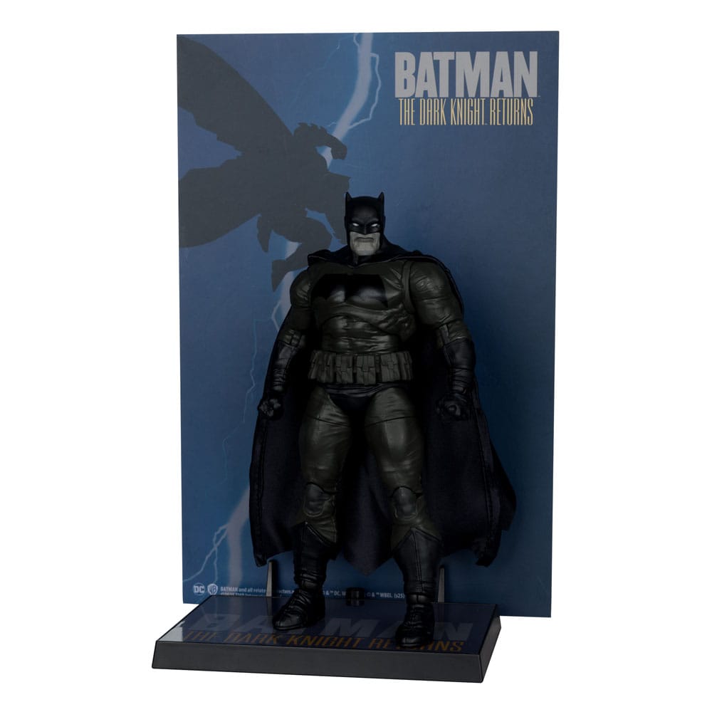 DC Multiverse McFarlane Cover Recreations Action Figure Batman (Batman: The Dark Knight Returns #1) (Gold Label) 18 cm 0787926173437