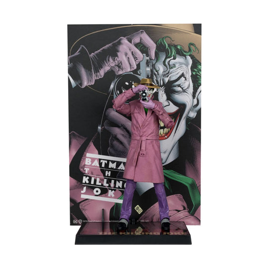 DC Multiverse McFarlane Cover Recreations Action Figure The Joker (Batman: The Killing Joke) (Gold Label) 18 cm 0787926173444