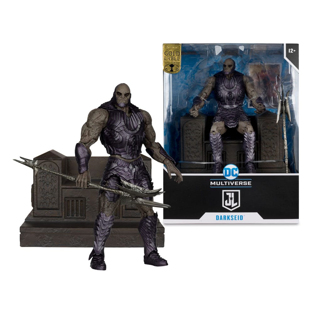 Zack Snyder's Justice League DC Multiverse Mega Action Figure Darkseid with Throne (Gold Label) 24 cm 0787926174991