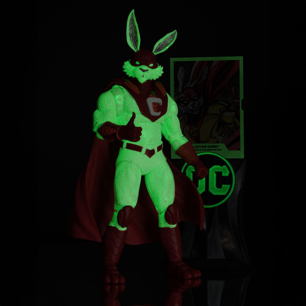 DC Multiverse Action Figure Captain Carrot (Justice League Incarnate) Glow In The Dark Edition (Gold Label) 18 cm 0787926175998