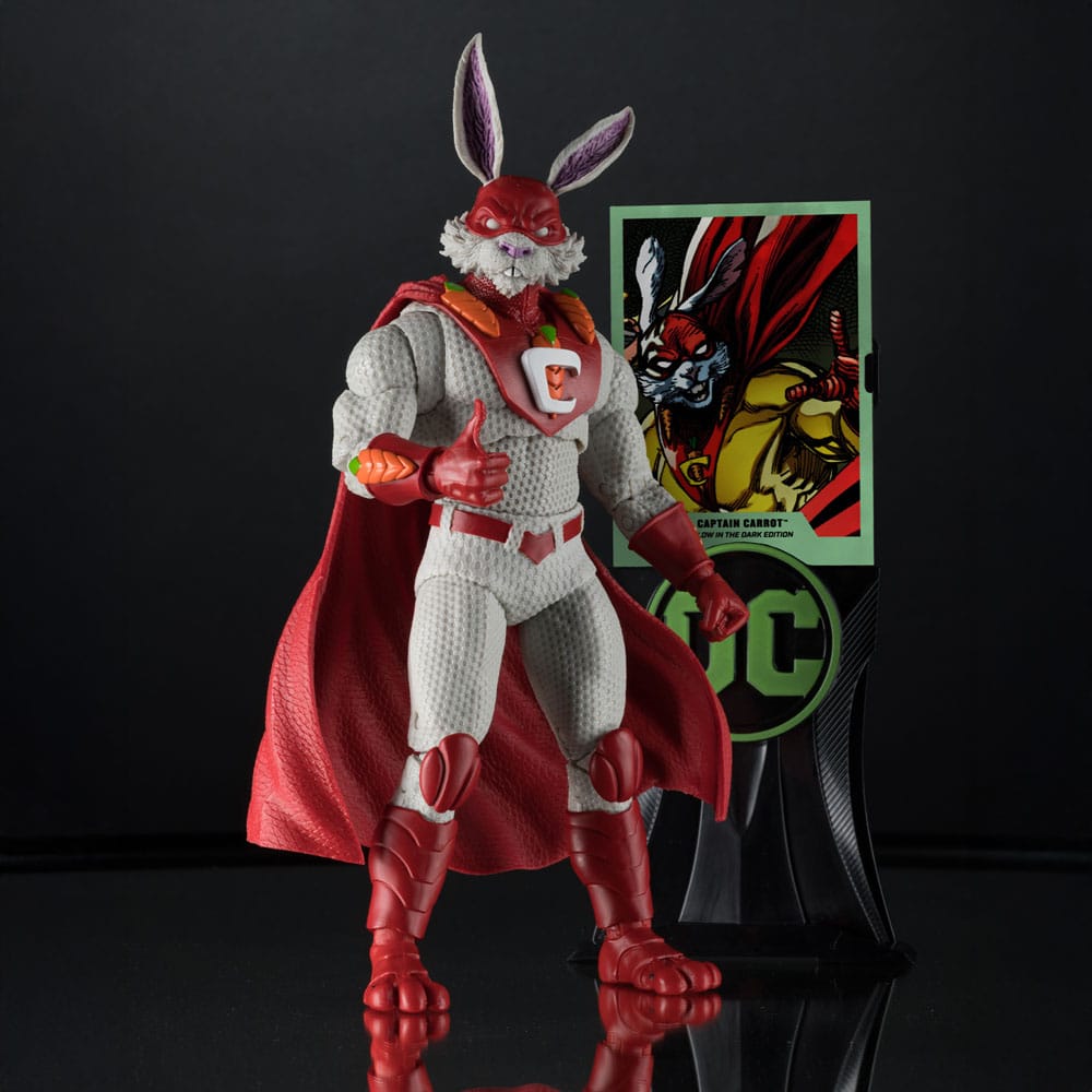 DC Multiverse Action Figure Captain Carrot (Justice League Incarnate) Glow In The Dark Edition (Gold Label) 18 cm 0787926175998