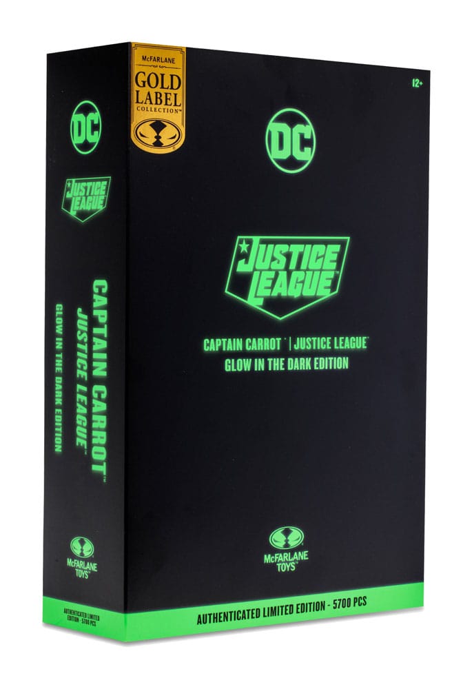 DC Multiverse Action Figure Captain Carrot (Justice League Incarnate) Glow In The Dark Edition (Gold Label) 18 cm 0787926175998