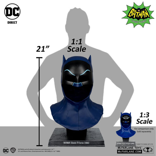 Batman 1966 DC Direct Replica 1/1 Batman Cowl 53 cm 0787926179217