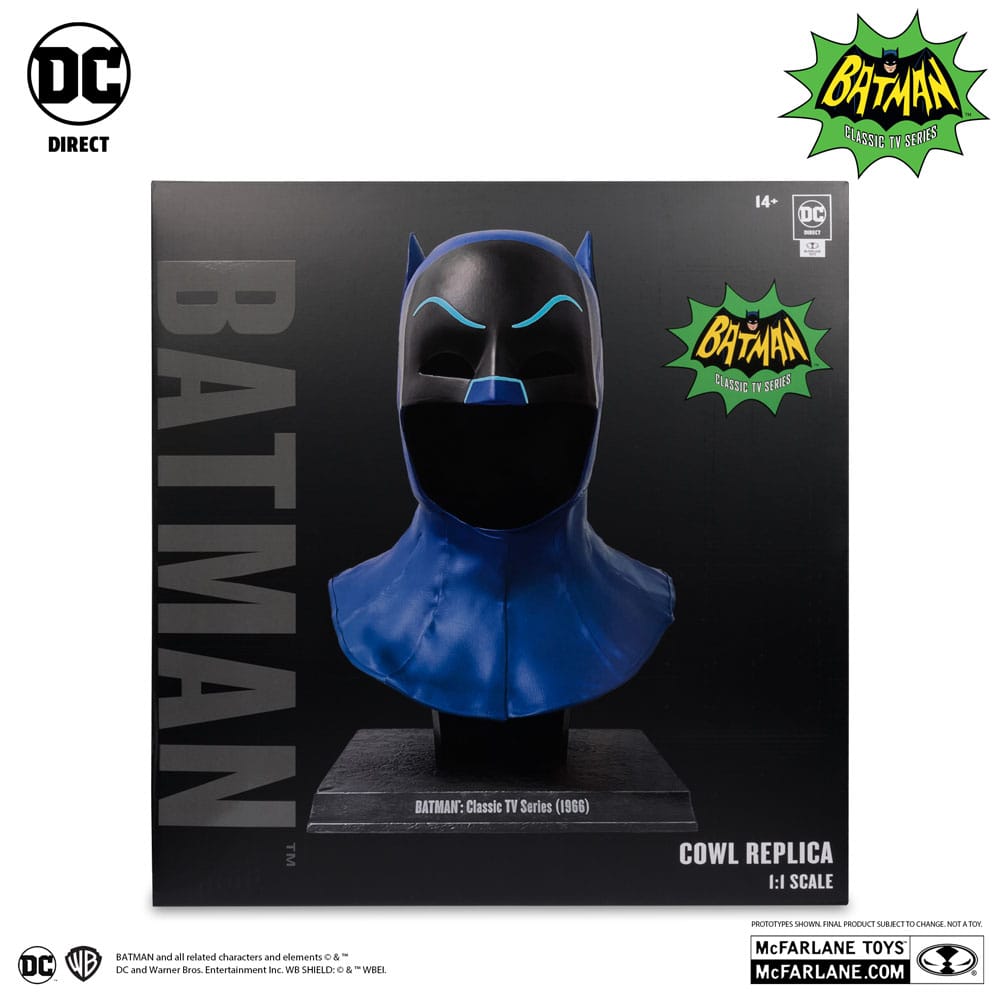 Batman 1966 DC Direct Replica 1/1 Batman Cowl 53 cm 0787926179217