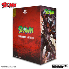 Spawn Action Figures Pack of 2 She Spawn & Cy 0787926902013