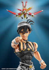 JoJo's Bizarre Adventure Part 5: Golden Wind Action Figure Chozokado (Narancia Ghirga & As Ver. Black) 15 cm 4582638235482