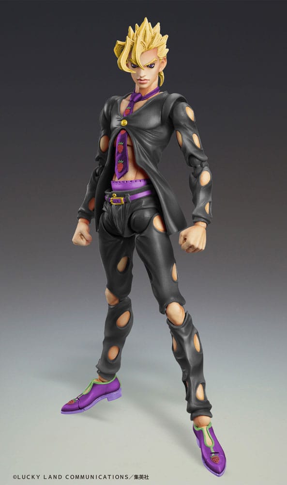 JoJo's Bizarre Adventure Part 5: Golden Wind Action Figure Chozokado (Pannacotta Fugo Ver. Black) 15 cm 4570188445864