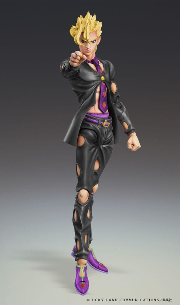 JoJo's Bizarre Adventure Part 5: Golden Wind Action Figure Chozokado (Pannacotta Fugo Ver. Black) 15 cm 4570188445864