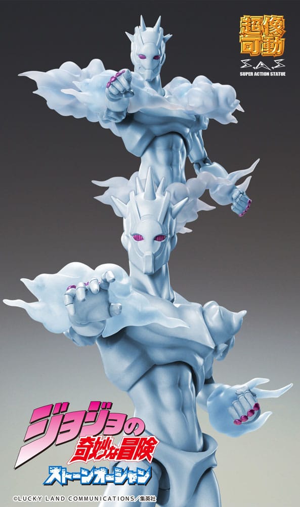 JoJo's Bizarre Adventure Part 6 Stone Ocean Super Action Action Figure Chozokado W·R 17 cm 4570188445871