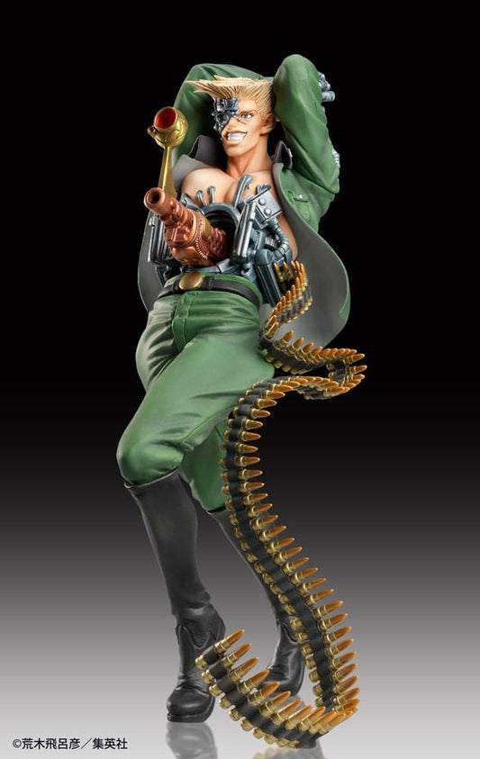 JoJo's Bizarre Adventure Part 2 : Battle Tendency Statue Legend PVC Statue Rudol von Stroheim 18 cm 4570188454293