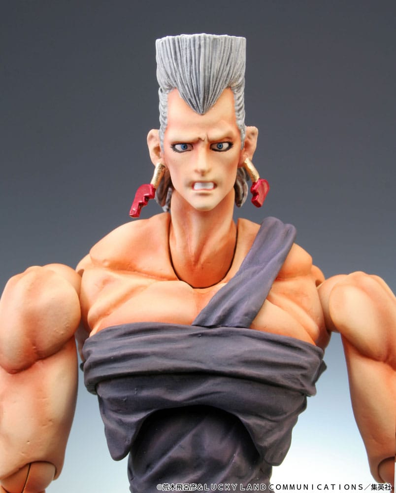 JoJo's Bizarre Adventure Super Action Action Figure Chozokado (Jean Pierre Polnareff) 16 cm (re-run) 4570188462496