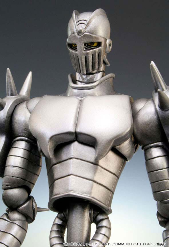 JoJo's Bizarre Adventure Super Action Action Figure Chozokado (Silver Chariot) 16 cm (re-run) 4570188462502