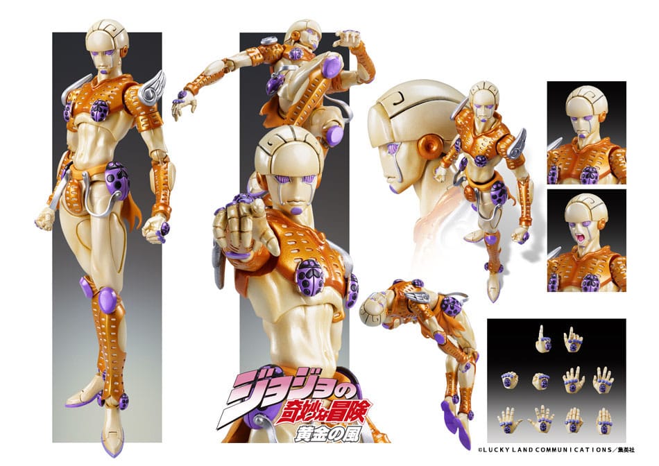 JoJo's Bizarre Adventure Part 5: Golden Wind Action Figure Chozokado G·E (3rd-run) 15 cm 4570188466432