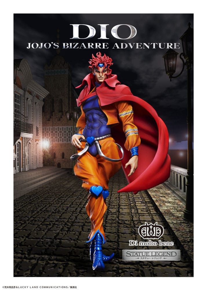 JoJo's Bizarre Adventure Part3 Statue Legend PVC Statue Dio 17 cm (re-run) 4582777520685