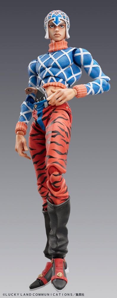 JoJo's Bizarre Adventure Part 5 Statue Legend PVC Statue Chozokado Guido Mista & S P (re-run) 15 cm 4582777531896