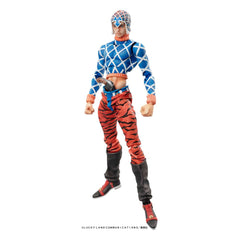 JoJo's Bizarre Adventure Part 5 Statue Legend PVC Statue Chozokado Guido Mista & S P (re-run) 15 cm 4582777531896