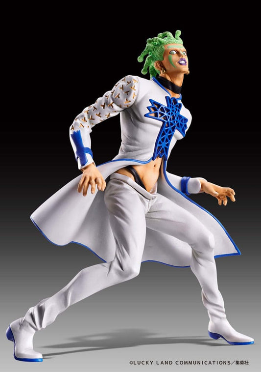 JoJo's Bizarre Adventure Part 5 Golden Wind Statue Legend PVC Statue Cioccolata 17 cm 4582777544179