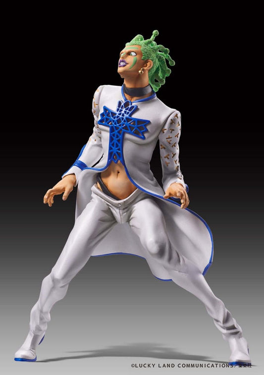 JoJo's Bizarre Adventure Part 5 Golden Wind Statue Legend PVC Statue Cioccolata 17 cm 4582777544179