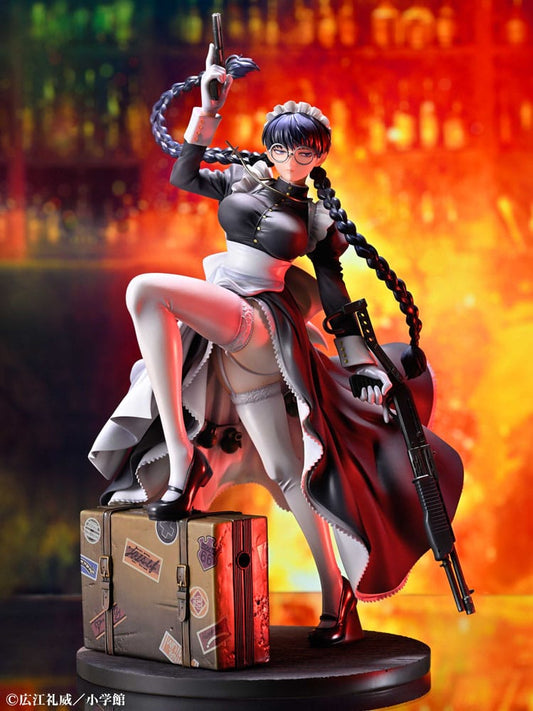 Black Lagoon PVC Statue 1/7 Roberta The Maid of Nightmares Ver. 29 cm 4573613715983