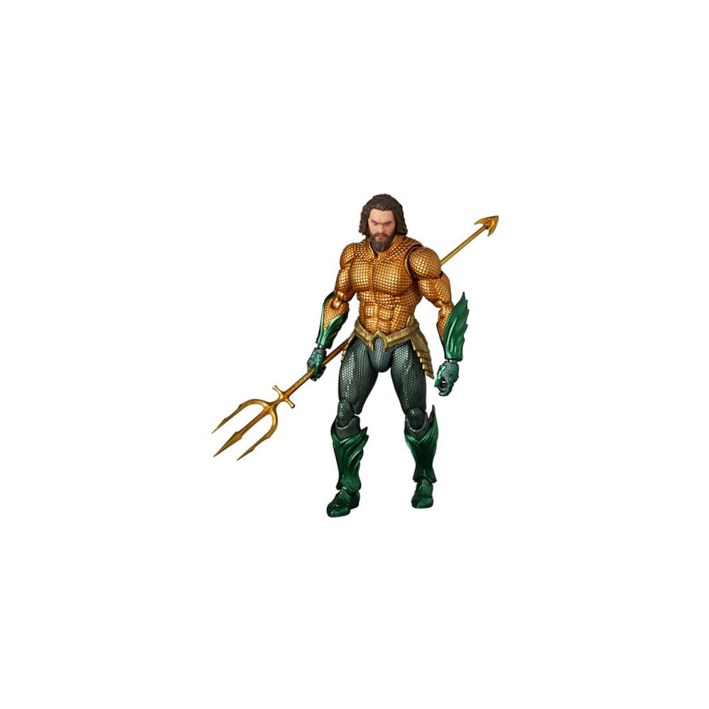 Aquaman Movie MAF EX Action Figure Aquaman Gold & Green Suit 16 cm 4530956472676