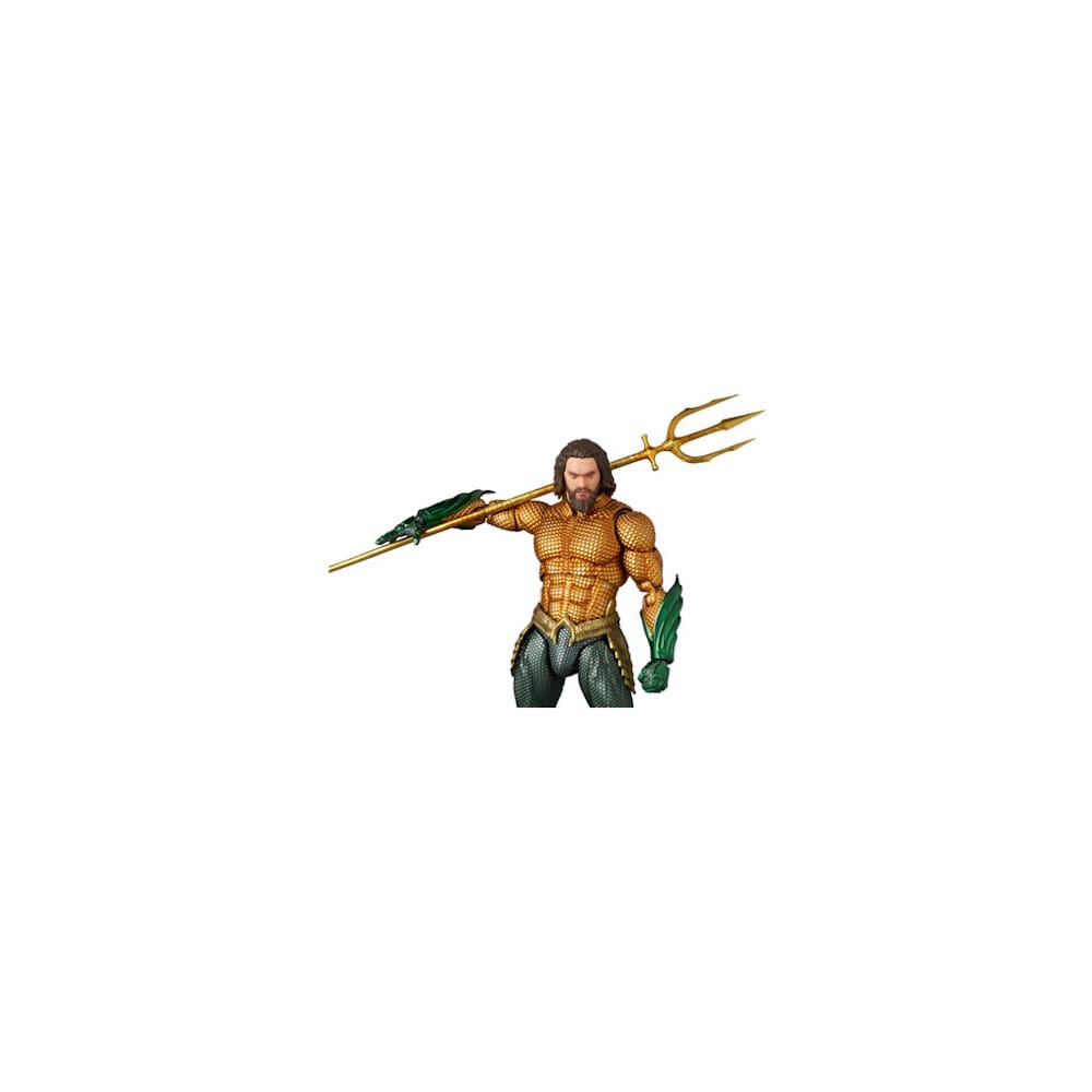 Aquaman Movie MAF EX Action Figure Aquaman Gold & Green Suit 16 cm 4530956472676