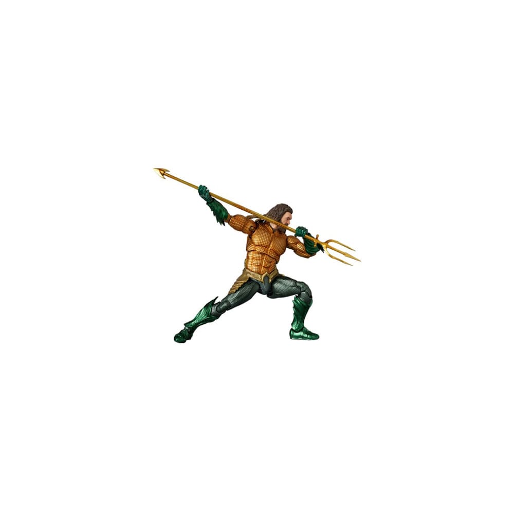 Aquaman Movie MAF EX Action Figure Aquaman Gold & Green Suit 16 cm 4530956472676