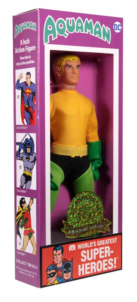 DC Comics: World's Greatest Super-Heroes Action Figure Aquaman 50th Anniversary 20 cm 0850042500033