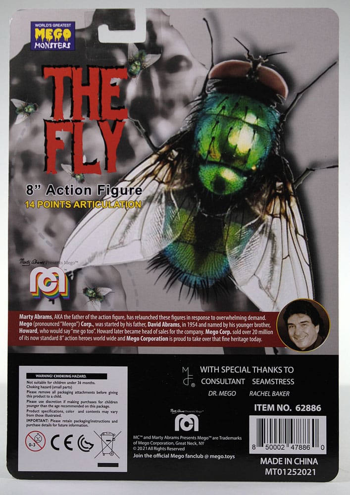 The Fly Action Figure The Fly (Flocked) 20 cm 0850002478860