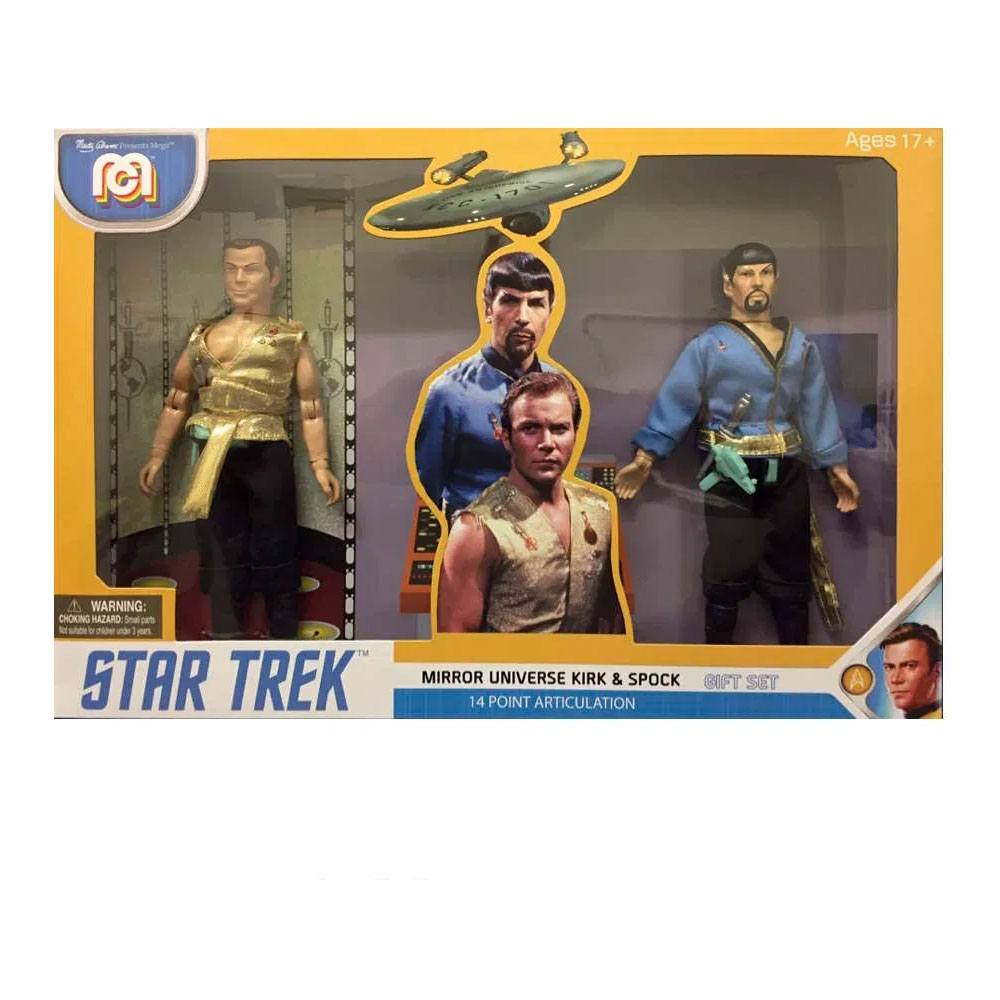 Star Trek Action Figures 2-Pack Mirror Universe Spock & Kirk 20 cm 0850003511122