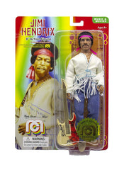 Jimi Hendrix Action Figure Woodstock Flocked 20 cm 0850003511795