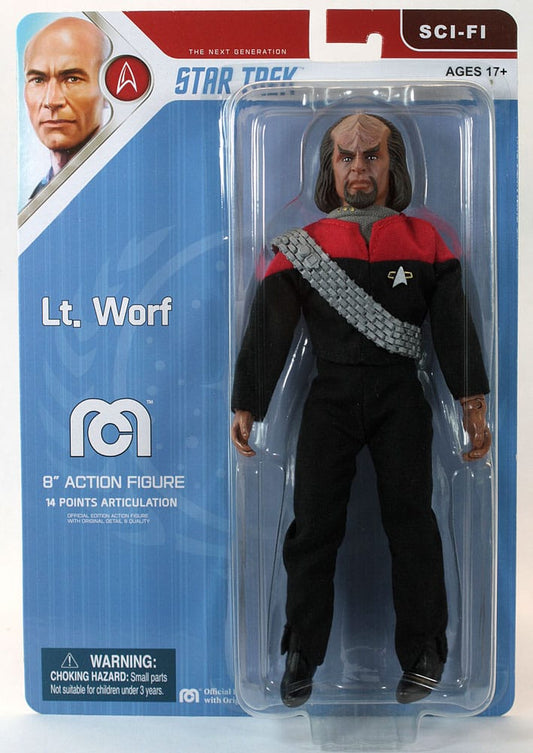 Star Trek TNG Action Figure Lt. Worf 20 cm 0850033232196