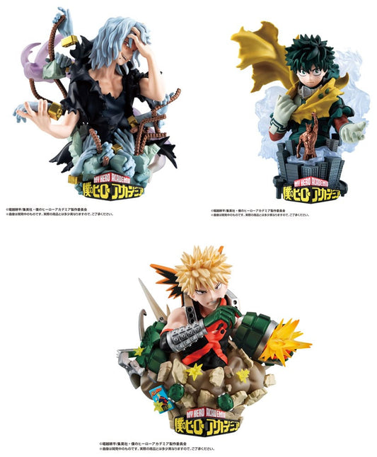 My Hero Academia Petitrama EX Series Trading Figure 3-Set Type-Decision 9 cm 4975430517755