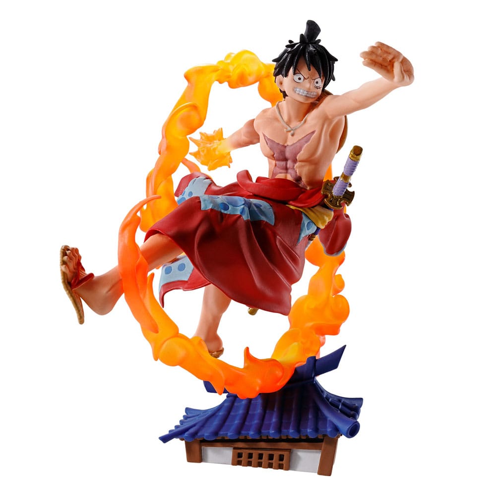 One Piece Petitrama PVC Mini Statue Logbox Re Birth Wano Kuni Vol. 1 Set 9 cm 4975430518516