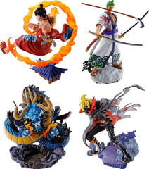 One Piece Petitrama PVC Mini Statue Logbox Re Birth Wano Kuni Vol. 1 Set 9 cm 4975430518516