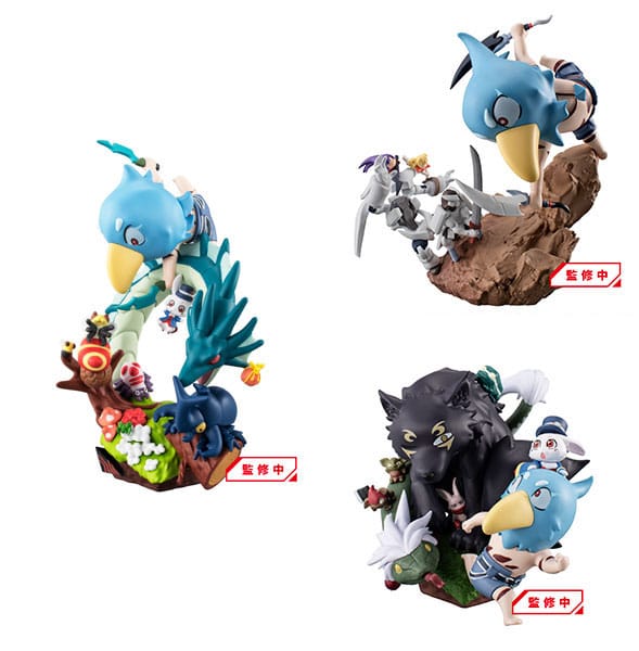 Shangri-La Frontier Petitrama EX Series Trading Figure 3-Set Shangri-La Frontier vs Monster Diorama Collection Set 11 cm 4975430518776