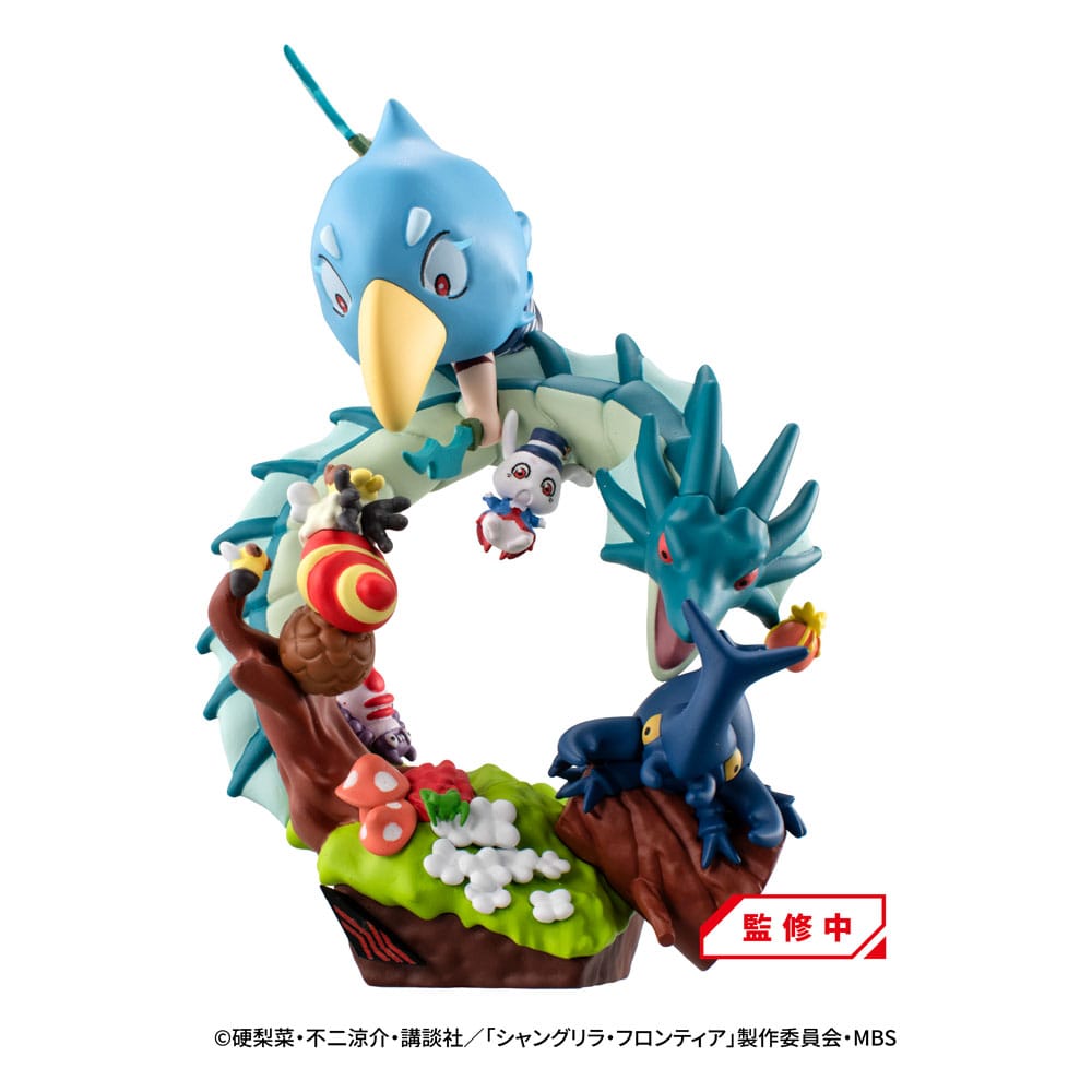 Shangri-La Frontier Petitrama EX Series Trading Figure 3-Set Shangri-La Frontier vs Monster Diorama Collection Set 11 cm 4975430518776