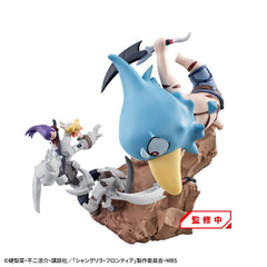 Shangri-La Frontier Petitrama EX Series Trading Figure 3-Set Shangri-La Frontier vs Monster Diorama Collection Set 11 cm (with gift) 4975430518783