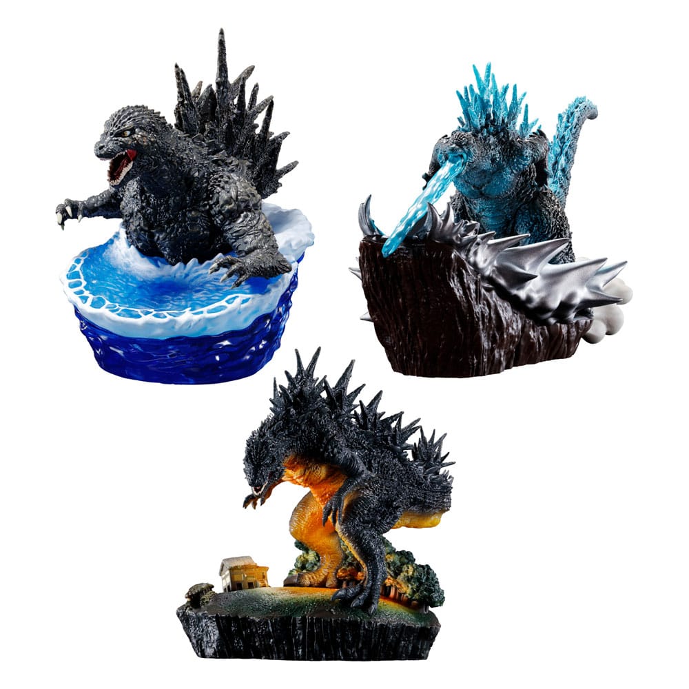 Shangri-La Frontier Petitrama EX Series Trading Figure 3-Set From Zero To Minus One Set 9 cm 4975430518813