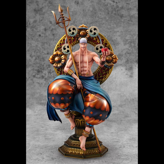 One Piece P.O.P PVC Statue Neo Maximum The only God of Skypiea Enel 34 cm 4535123716348