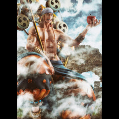 One Piece P.O.P PVC Statue Neo Maximum The only God of Skypiea Enel 34 cm 4535123716348