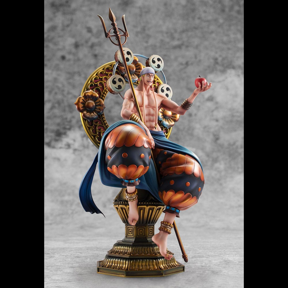 One Piece P.O.P PVC Statue Neo Maximum The only God of Skypiea Enel 34 cm 4535123716348